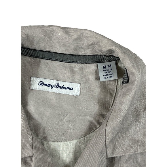 Tommy Bahama Men‎ Short Sleeve Button Up Floral Hawaiian Shirt Sz M - Picture 5 of 7